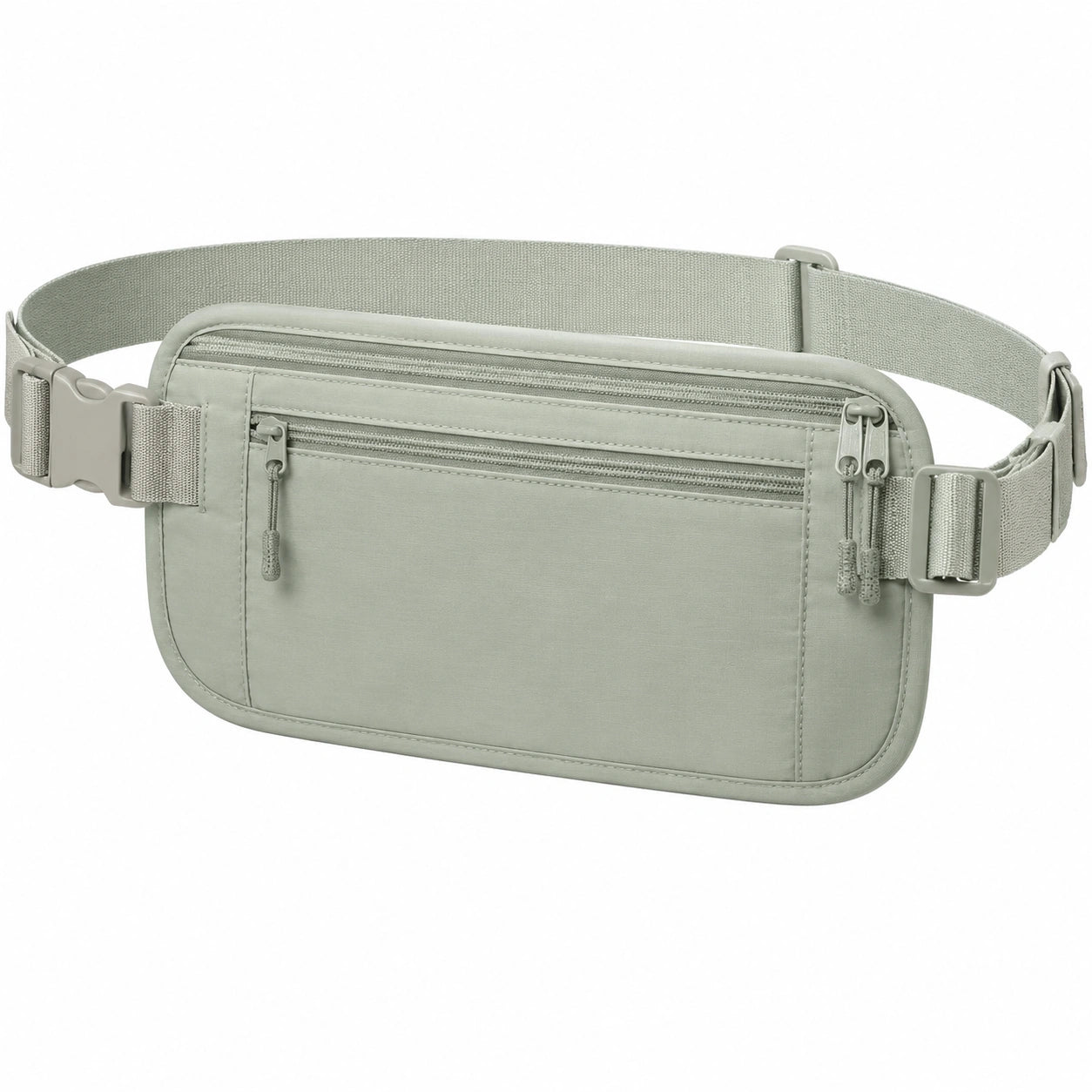 G¨¹rteltasche 27 x 4 x 16 cm aus Polyester Salbeigr¨¹n mit Rei?verschluss