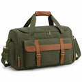 Reisetasche 50 x 25 x 30 cm aus Textil in Olivgr¨¹n Braun mit Schultergurt
