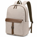 Rucksack 30 x 15 x 42 cm aus Textil in Beige Braun f¨¹r Alltag mit gepolsterten Tr?gern