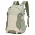 Rucksack 30 x 18 x 50 cm aus Textilgewebe Gr¨¹n Beige mit gepolstertem Tragesystem